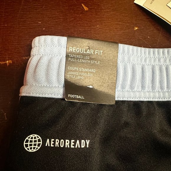 Adidas Mens Multicolor Regular Fit Tapered Leg Full Length Style Soccer Pants M - Picture 6 of 6